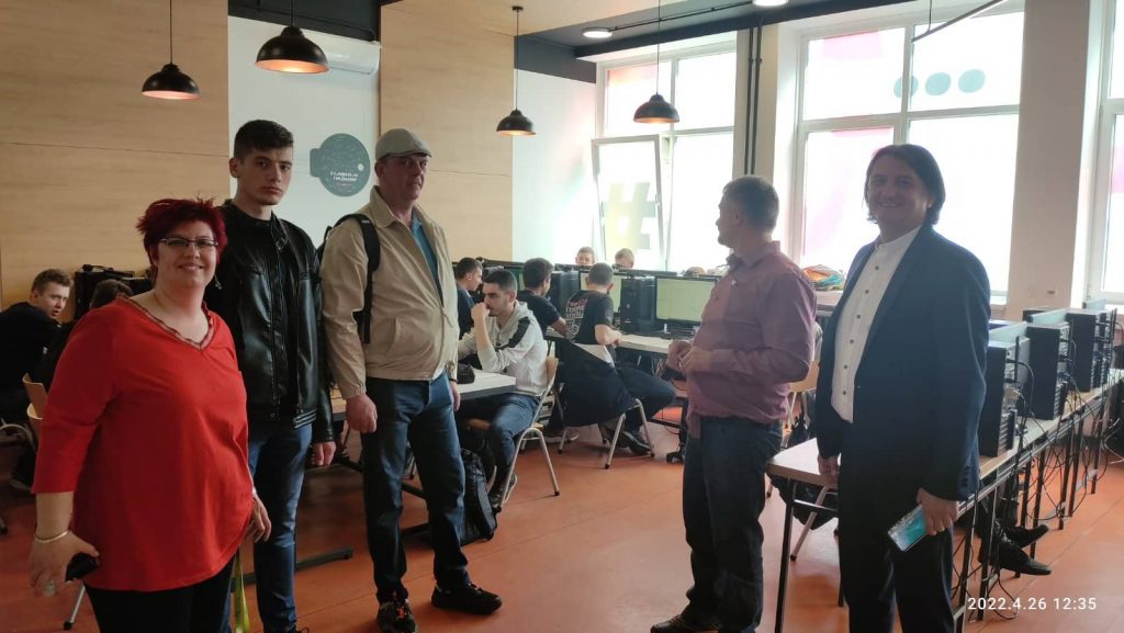 erazmus razmjena, Silvester Pletl, VTŠ Subotica, kabinet za informatiku, april 2022
