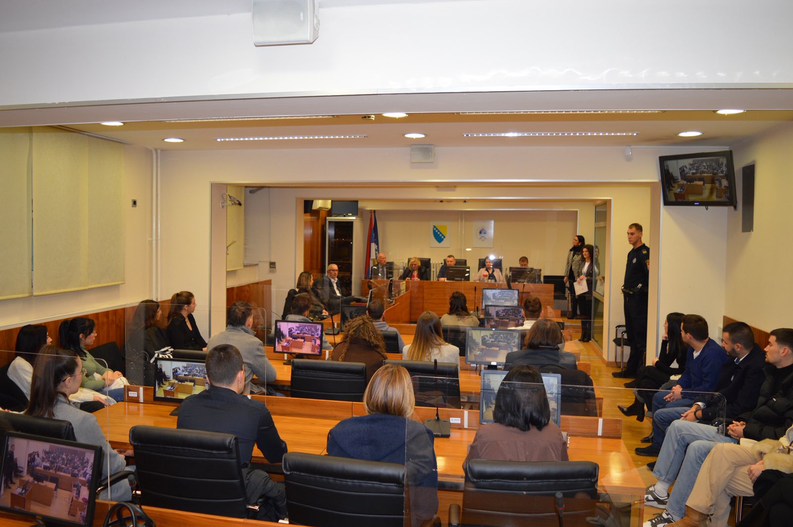 Studenti Pravnog i Filozofskog fakulteta Univerziteta PIM u posjeti Okružnom sudu u Banjoj Luci